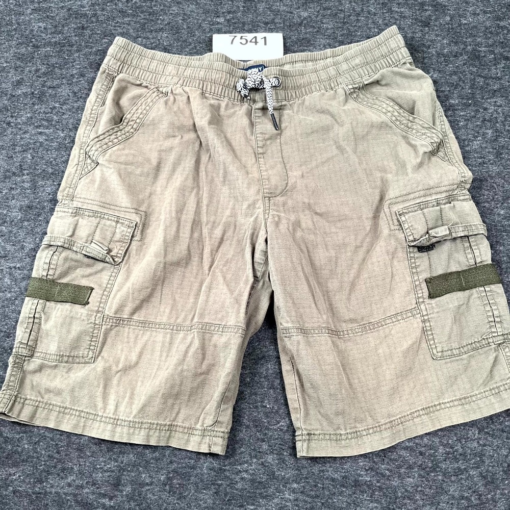 Company Eighty One Cargo Shorts Mens XL Ripstop Cotton Stretch Drawstring Casual